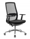Кресло Бюрократ MC-915 черная сетка, сиденье черная ткань, алюминий
