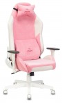 Кресло Zombie EPIC PRO Edition белая и розовая ткань