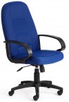 Кресло руководителя CH747 ткань TW-10 синяя 