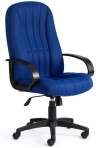 Кресло руководителя CH833 ткань TW-10 синяя