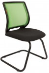 Кресло CHAIRMAN 699V зеленая сетка сиденье черная ткань