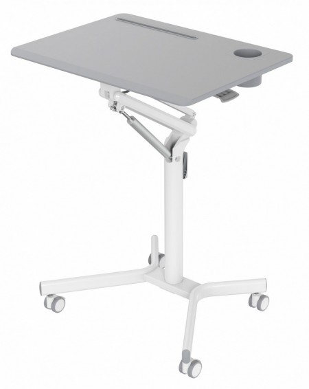 Стол для ноутбука Cactus VM-FDS101B столешница МДФ серая 70x52x105см