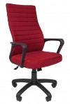 Кресло офисное РК-165 ткань S бордовая