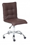 Кресло офисное ZERO Зеро коричневая экокожа 