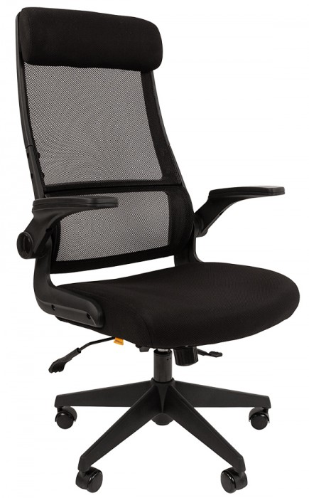 Кресло CHAIRMAN 575 черная сетка и ткань