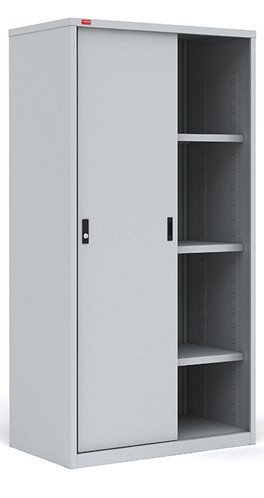 Шкаф архивный металлический ШАМ-11.К (купе) 1860x960x450 мм