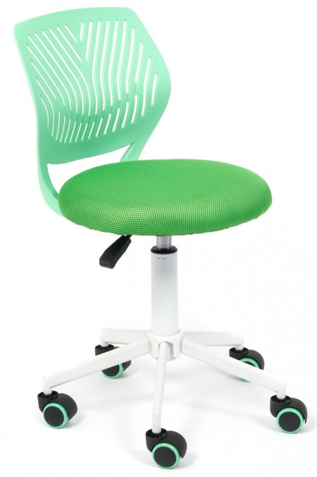Кресло детское FUN Фан ткань зеленая