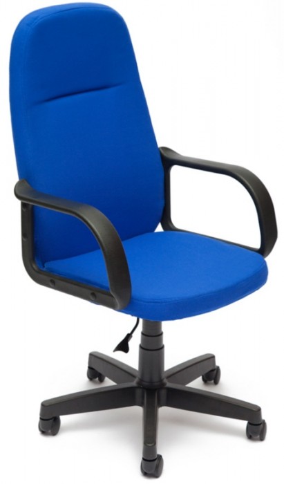 Кресло LEADER Лидер ткань синяя