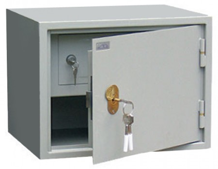 Шкаф бухгалтерский КБ-02Т с трейзером 310х420х350 мм