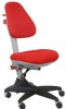 Кресло бюрократ KD-2 красное ткань TW 