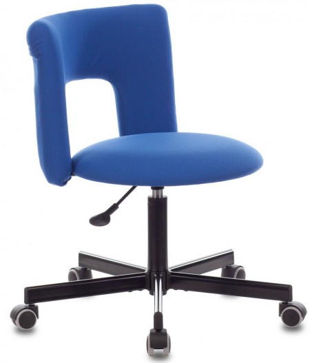 Кресло Бюрократ KF-1M ткань синяя