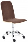 Кресло офисное RIO Рио флок коричневый, пиастра