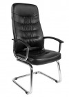 Кресло для приемных РК-200 экокожа черная